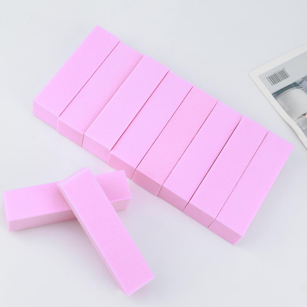 Pink Buffing Sanding Files Block Pedicure Manicure Care Sponge Nail Art Buffer Grindig Polishing No Hurt Nail Art Tools