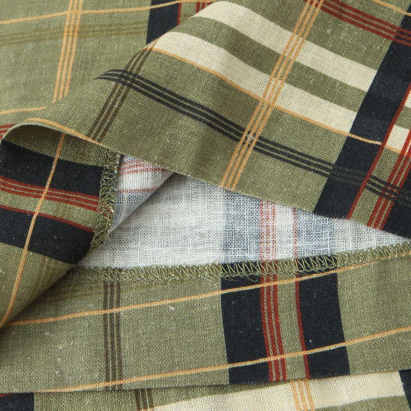 Kaslead New Women clothes Western Style Fashion Simple and Versatile Casual Plaid Trousers 8371029