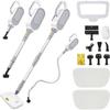 Steam cleaner 1500W, 9 Accessories, Steam 140°C, Tank 500 Ml, Handmade, Carpet, Kitchen, Bathroom, House
