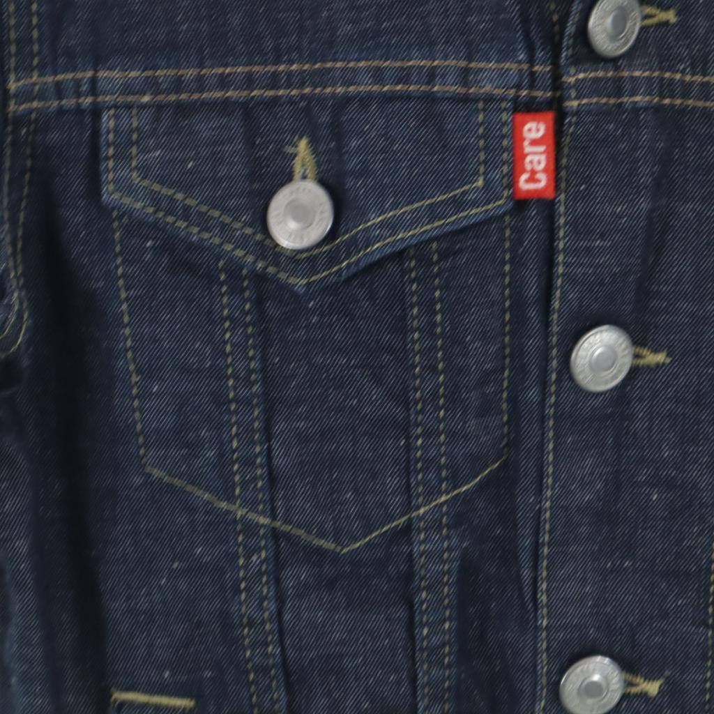 CARE LABEL made in Italy Denim Jacket XS Indigo Denim jacket trucker Men's Used