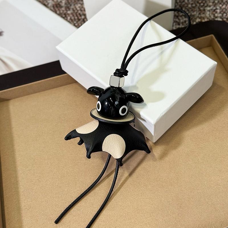 Натуральная кожаная подвеска-попугай для женских сумок, модная, высококачественная, прочная, изысканная работа, украшение для сумки, аксессуары для сумки