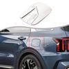 ABS Chrome Oil Fuel Tank Cap Cover Trim For Kia Sorento MQ4 -