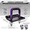 AUTMATCH Hitch Tightener Anti-rattle Clamp, Heavy Duty Hitch Stabilizer for