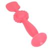 Baby Butt Cream Applicator Soft Silicone Skin Friendly Suction Base Diaper Cream Spatula Red