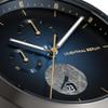 Lilianthal Berlin Chronograph Watch with Date Display and Made in Black Men's Meteorite, Germany, C01-025-B004FB,