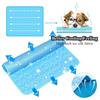 Dog Cooling Pad Non-Toxic Self Cooling Mat Easy Clean Washable Eco-Friendly Pet Pad Ice Summer Cooling Mat for Cats Dogs
