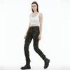 Womens Motorcycle Riding Pants Camo Print Stretch Cotton Protective Gear All