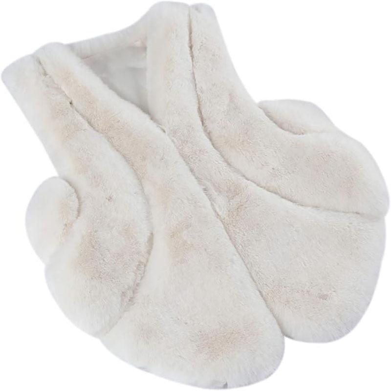 New Christmas Women's Dress Versatile Imitation Fox Fur Vest Vest Small Coat Fluffy Vest