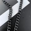 Men's Korean Retro Hip Hop Metal Waist Chain - Punk Gunmetal Pant Accessory