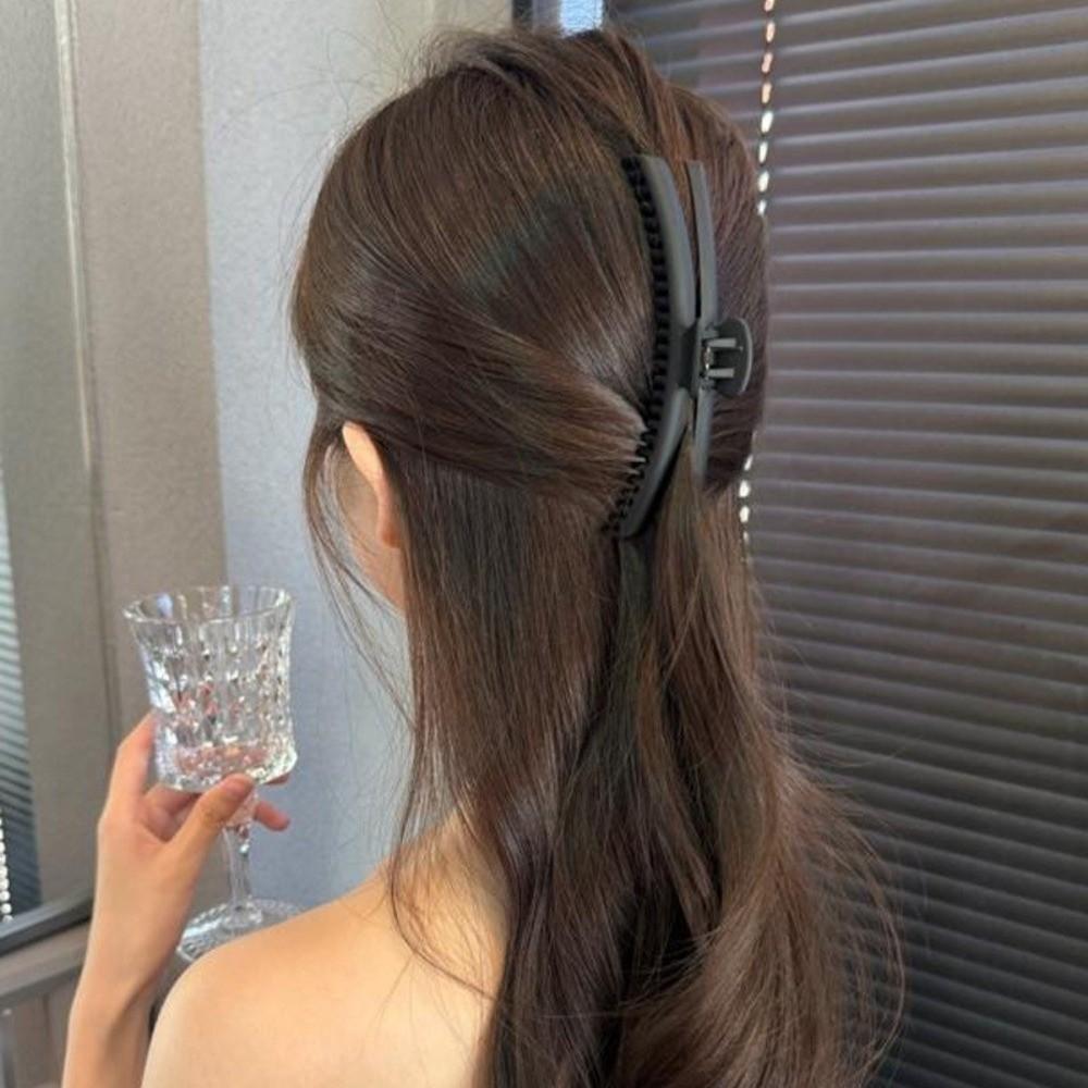 Long And Slender Hair Claw Clip Dense Teeth Updo Hair Clip New Long Hair Claw For Women