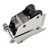 Marine 316 Stainless Steel 330mm Bow Anchor Roller Hinged/Pivoting Double Bow Anchor Bracket with Hinged Quick Release pins