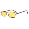 1PC Night Vision Driving Fashion Glasses, Metal Frame, Unisex, Trendy Style
