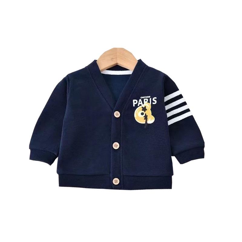 2024 Baby Boy Spring & Autumn Cardigan: New Full Moon Outerwear for Infants