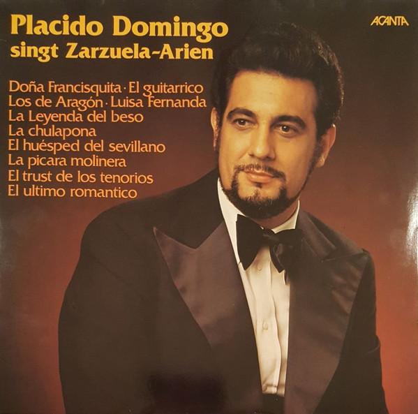 

LP Record PLACIDO DOMINGO ORQUESTRA SIMFNI Sing Zarzuela arias My Spain My 4029390 Acanta 1978 Germany Classical Used