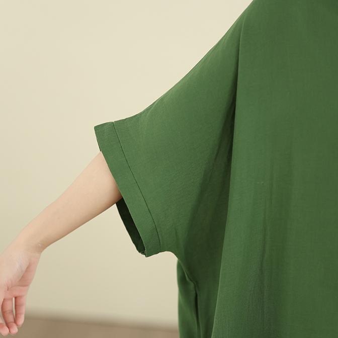 DIMANAF New 2026 Women Plus Size Summer Casual Holiday Long Dress Cotton Loose Oversize Maxi Beach Sundress Solid Elegant Lady