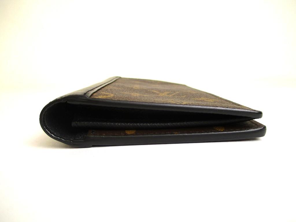 Authentic LOUIS VUITTON Monogam Brown Leather Long Wallet Portefeuille Brazza #a880  Refurbished