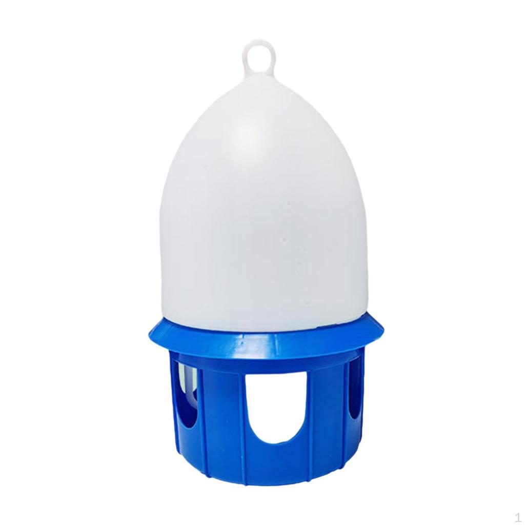 Pigeon Drinker Bird Water Bucket Cage Accessories Dispenser for Peacock