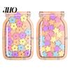 Reward Jar with Stand Wooden 25 Colorful Stars Flowers Kids Students Decoration Potty Training Positive Behavior Chart System Home Classroom