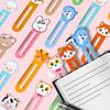 20/100pcs Cartoon Animal Themed Ruler Bookmark Office Study Book Index Multi-functional Paper Stationery Practical Gift XJM