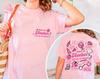 Come On Teacher Let's Go To School Shirt, Custom Name Comfort Color Teacher Shirt,Teacher Appreciation Gift,Apple Bag Ruler Microscope Shirt