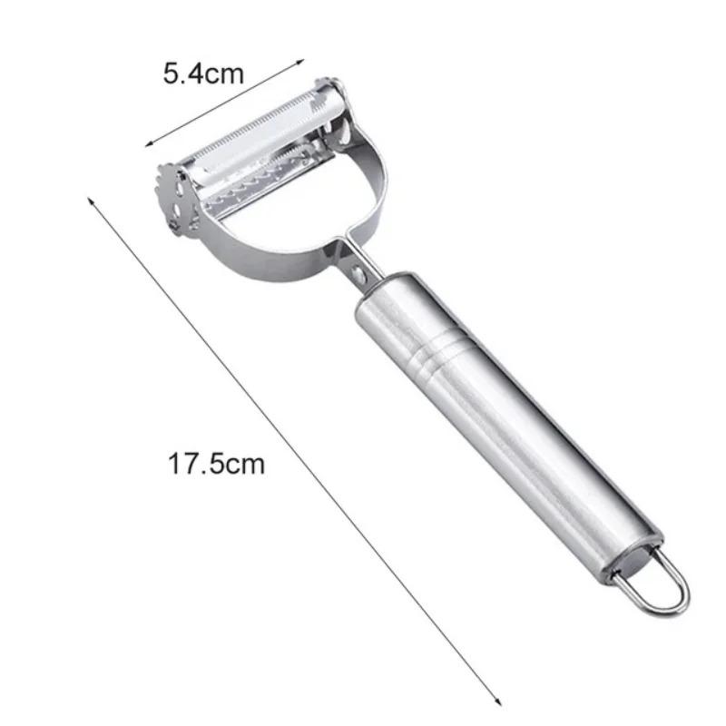 1Set Stainless Steel Plastic Rotate Potato Slicer Twisted Potato Spiral Slice Cutter Creative Vegetable Tool Kitchen Gadgets 3