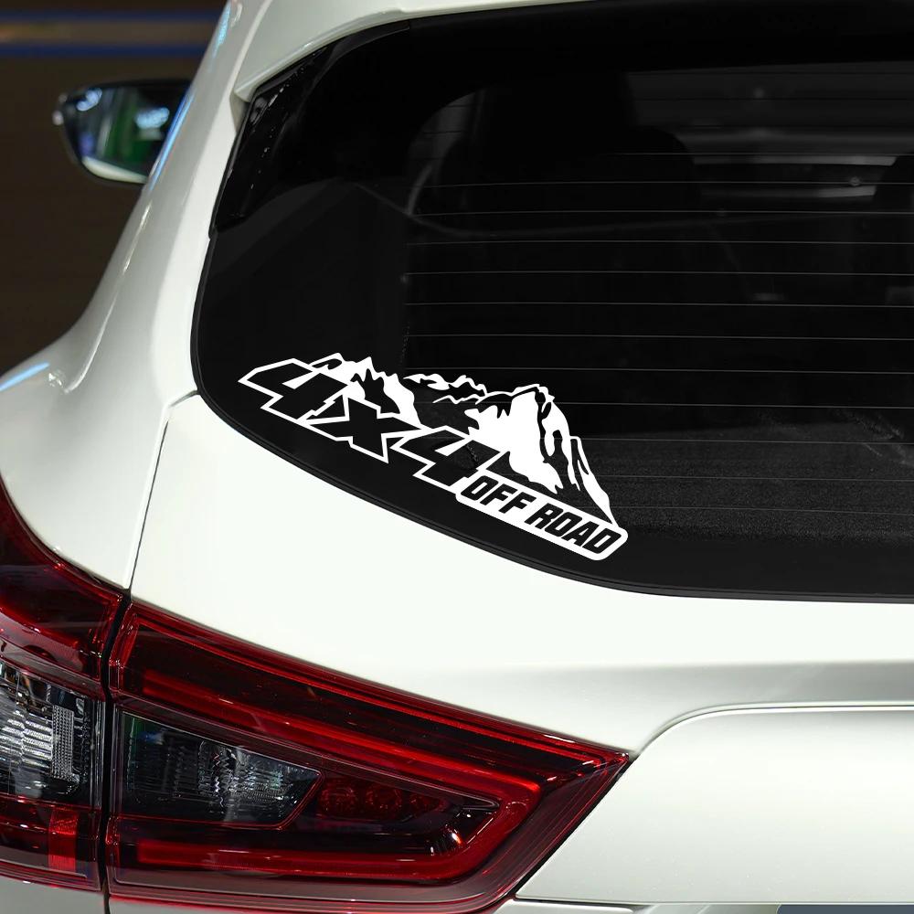 Car Sticker 4x4 Offroad Mountain Sticker For SUZUKI JIMNY Waterproof Vinyl Film Car Accessories PVC Auto Exterior Decoration