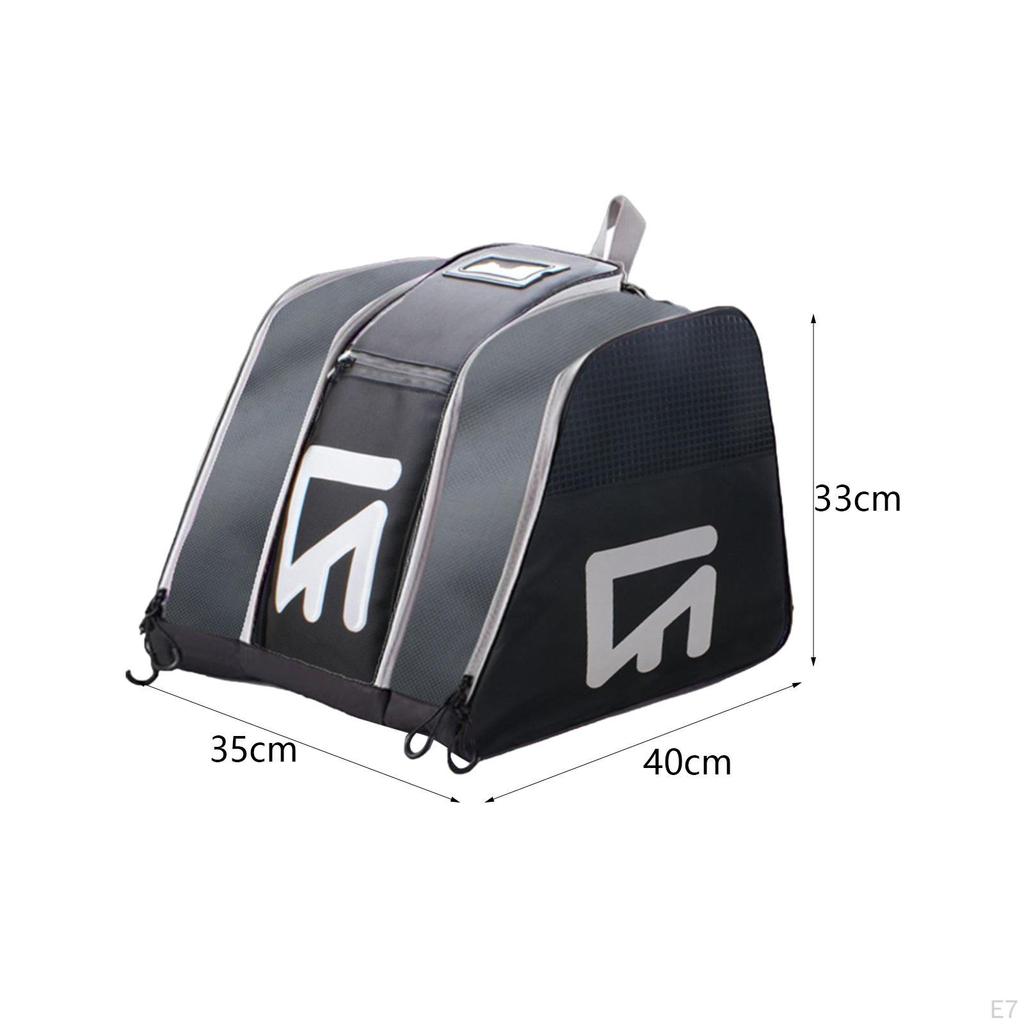 Ice Skate Bag Skating Backpack Large Capacity Multifunction Roller Storage for