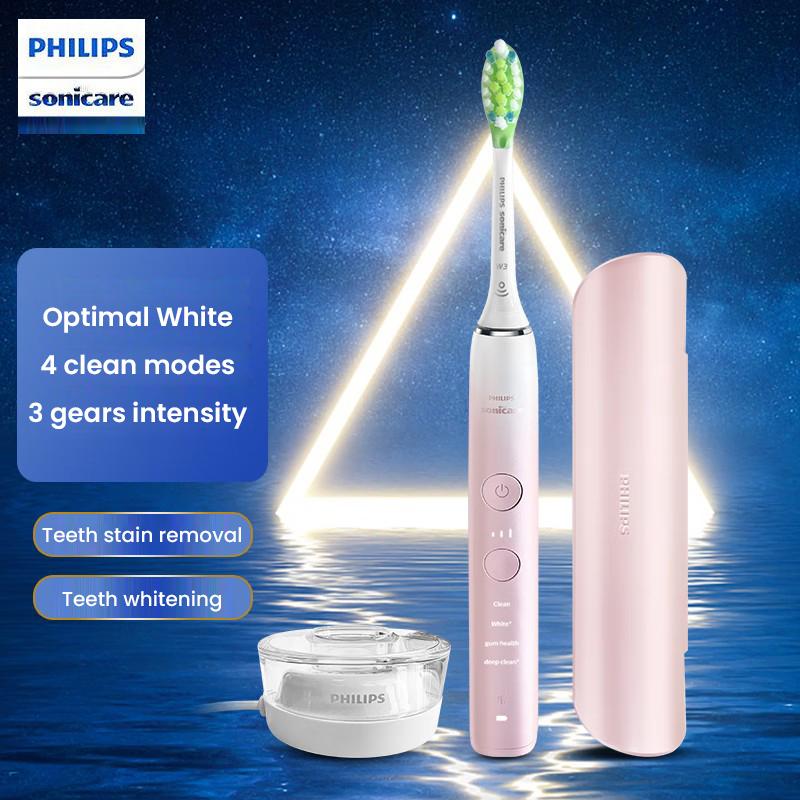 Philips HX9911 Sonic Vibration Diamond Upgraded Star Electric Toothbrush for Adults