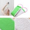 Double Sided Shower Strip Towel Exfoliating Dead Skin Shower Towel Suitable for Daily Body Cleaning Use
