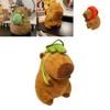Adorable Capybara Plush Toy Pp Cotton Stuffed Animal Short Plush Water Rat Category 45cm