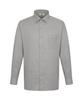 DAKS SHIRTS 100% Cotton Solid Shirt Regular Fit Grey_Dla2Shdl425G1