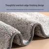 Bamboo Charcoal Fiber Cleaning Cloth, Dual-Use Dry/Wet, Oil & Stain-Absorbent, Household Kitchen, Locked Edge