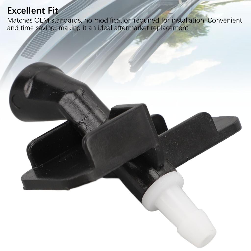 1 Pair  Washer Nozzle  76810 TF0 G01  Washer Spray  Kit for Fit 2007 To 2013  Wiper Nozzle