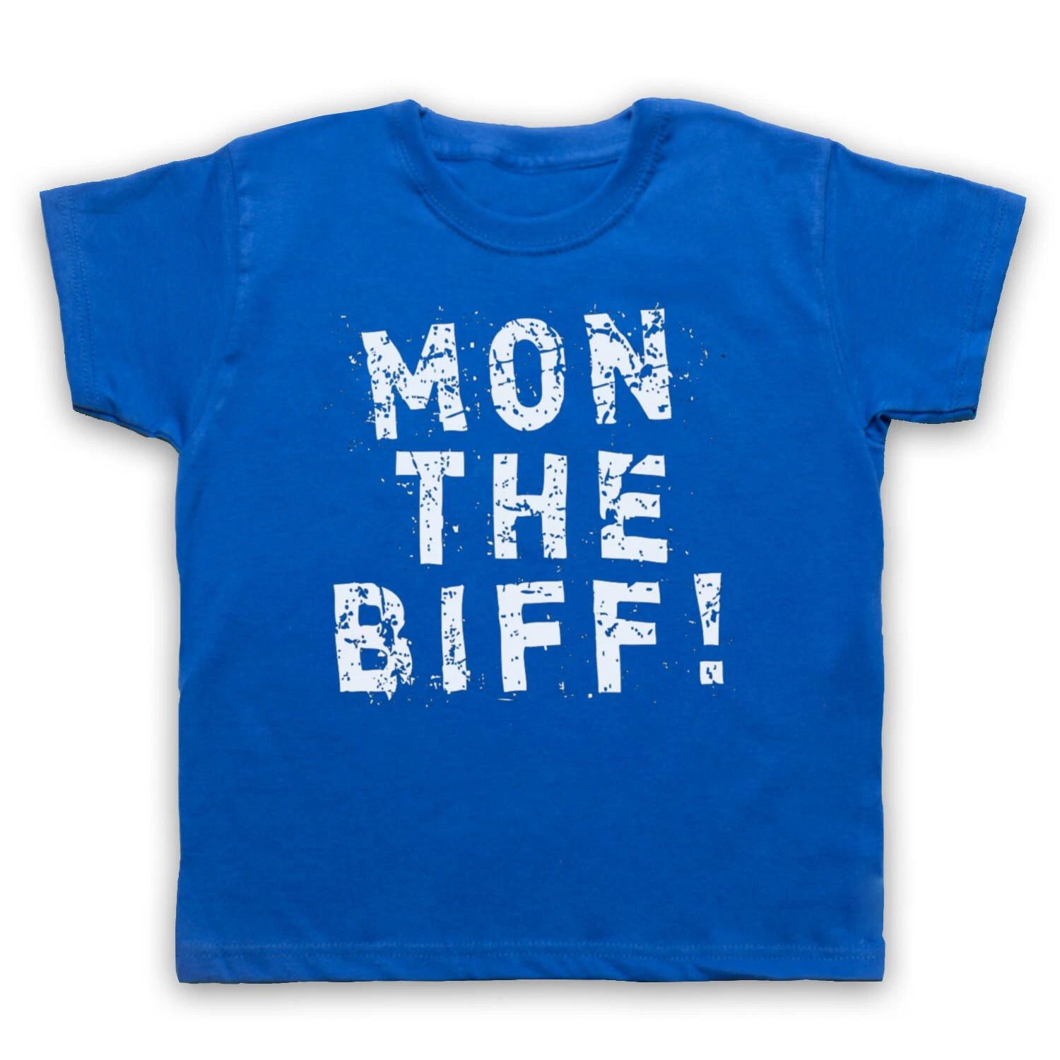 

BIFFY CLYRO UNOFFICIAL MON THE BIFF ROCK BAND SLOGAN KIDS CHILDS T-shirt 160