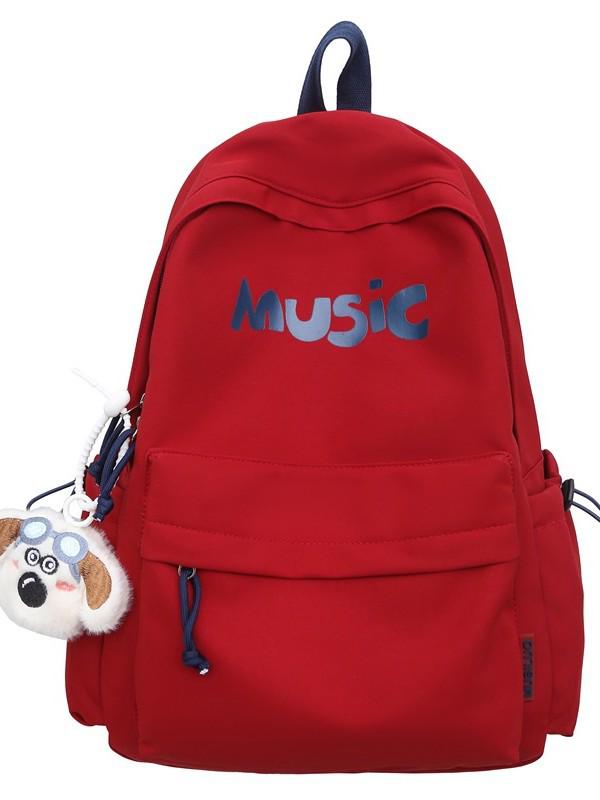 American High Street Large-Capacity Weight-Reducing Backpack for Middle School Boys and Girls