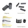 Nickel-Zinc Ferrite EMI/EMC Anti-interference Magnetic Ring Core Buckle