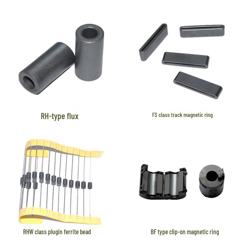 Nickel-Zinc Ferrite EMI/EMC Anti-interference Magnetic Ring Core Buckle