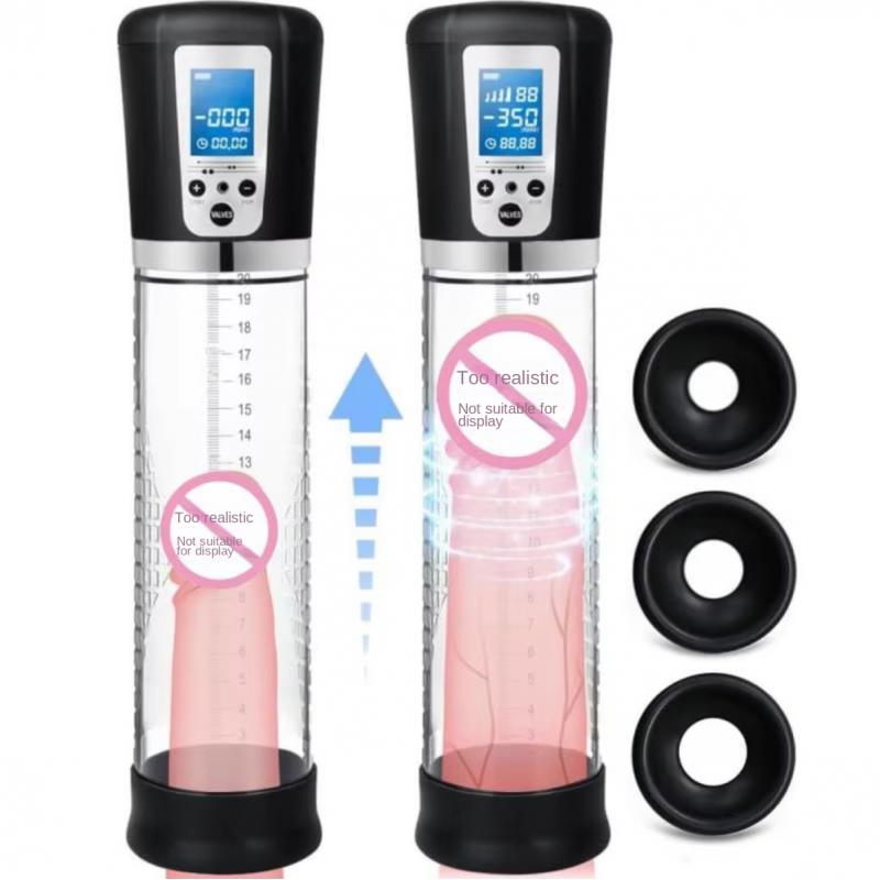 Electric Penis Pump Extension Penis Air Pressure Therapy With Rechargeable Design Penis Extension Sex Machine Penis Extension 18
