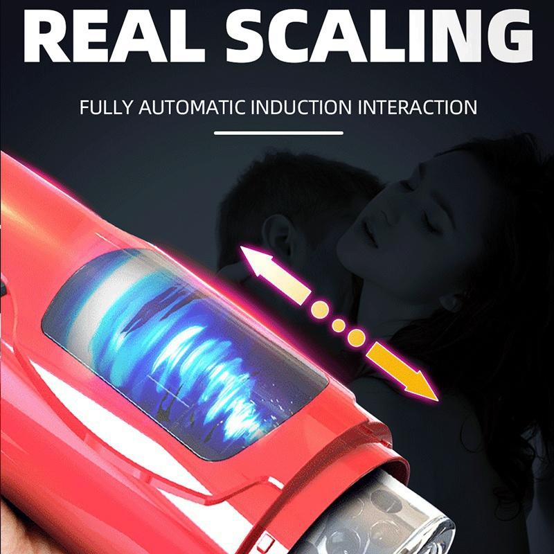 Automatický teleskopický rotační mužský masturbátor 7 nastavitelných režimů Pussy Adult Masturbator Cup Elektrická Climax sexuální hračka pro muže