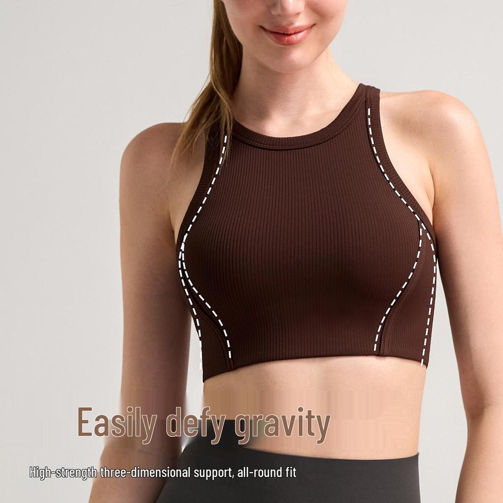 High-Strength Anti-Sag Sports Bra - Shockproof Training Vest for Women, Fitness & Running