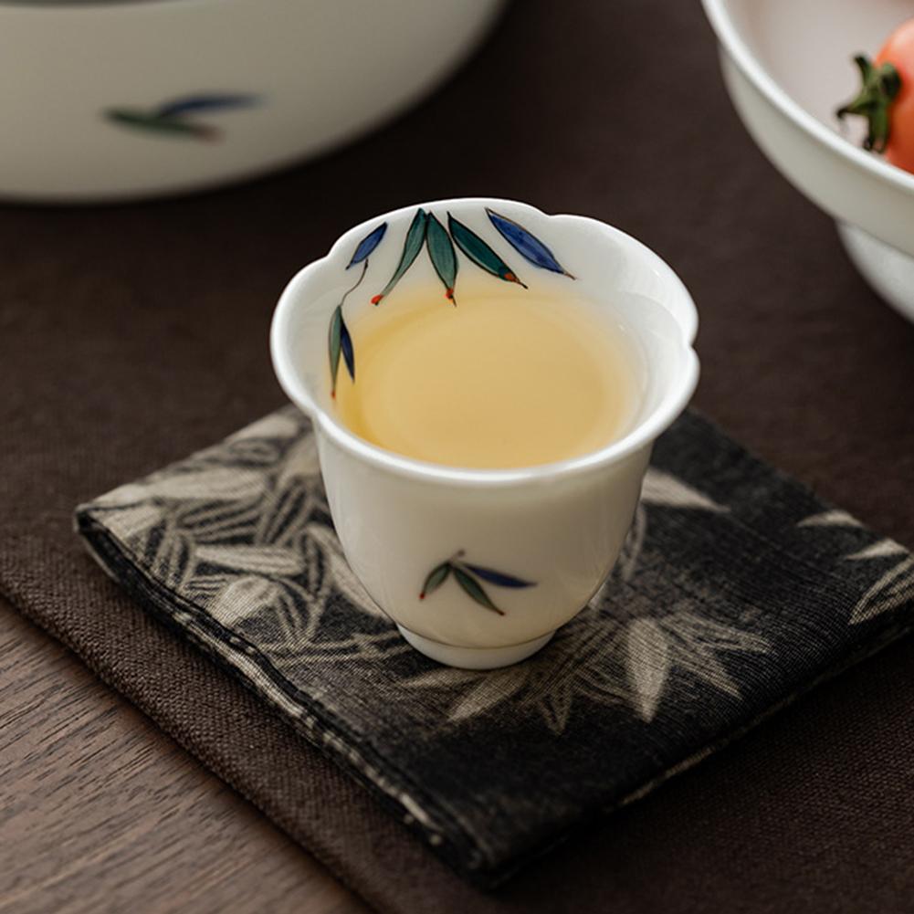 Hand-Drawn Tasting Cup 40ml Capacity Sake Cup Best Present