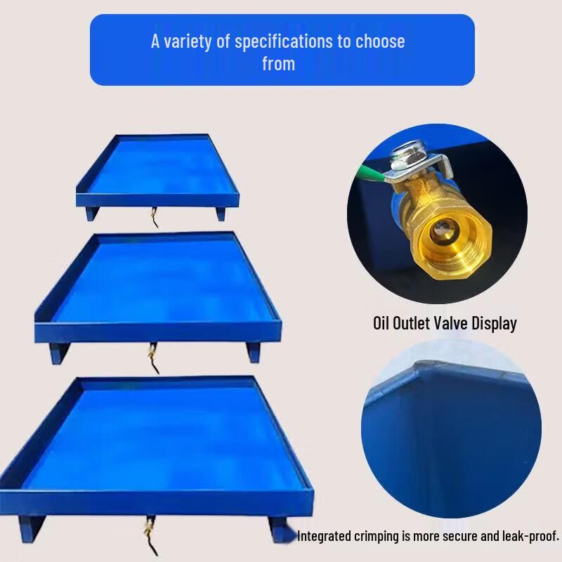 JINGGENG Leak-Proof Metal Spill Containment Tray