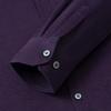 MONTAGUT Men's Tencel Silk Wool Blend Long-Sleeve Shirt