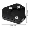 uxcell Motorcycle Kickstand Plate Pad Aluminum Alloy Compatible with Suzuki