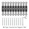 Cassette Repairer Electrical Box Repairer Cassette Screws Support Rod for Wall Mounted Switch Box