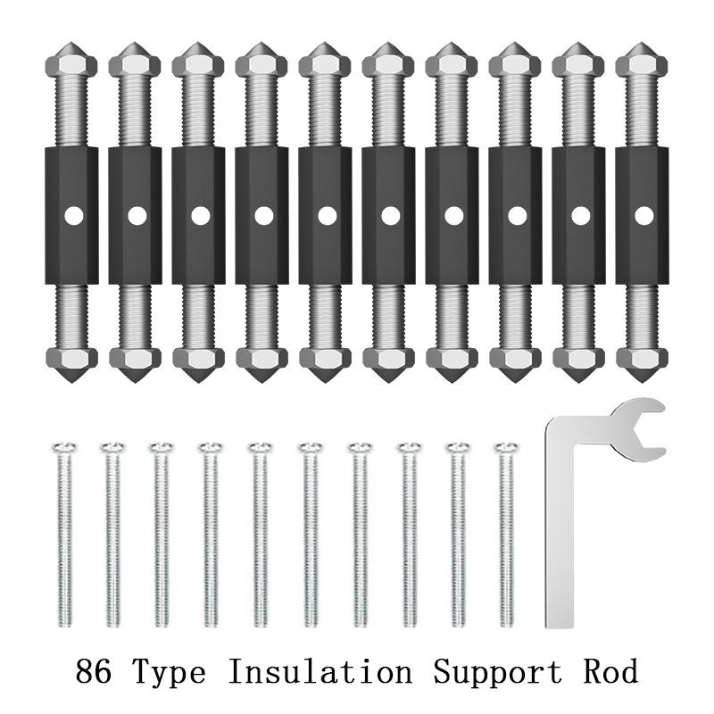 Cassette Repairer Electrical Box Repairer Cassette Screws Support Rod for Wall Mounted Switch Box