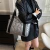 Casual Tote Bag for Women Space Cotton Shoulder Bag Large Capacity Ladies Puffy Handbags Quilted Work Commute Shopping Bag