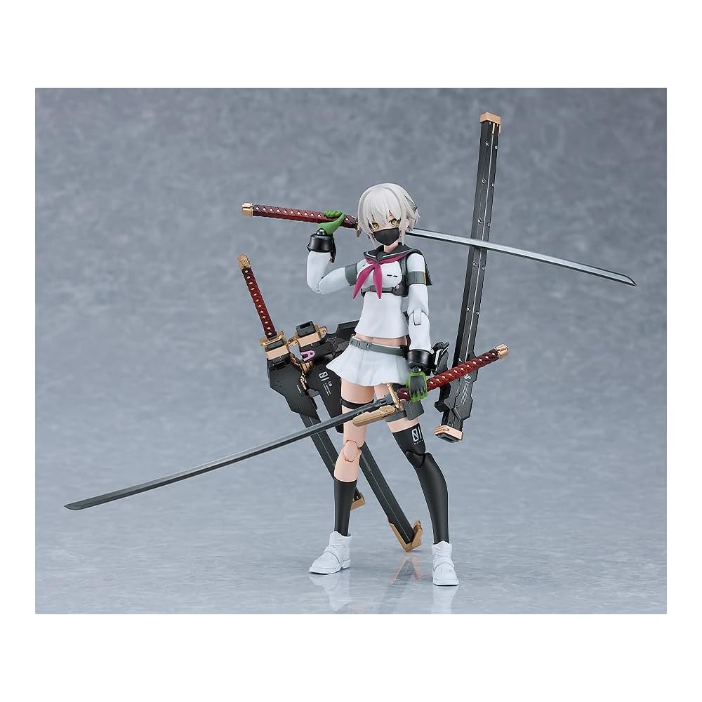 Plamax Heavy Armored High School Girl Model Kit Early Non-Scale Assembly Plastic Model