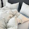 Luxury Style Cotton Flannel Duvet Cover 150x200cm Single All-season Thickened Jacquard Bedding