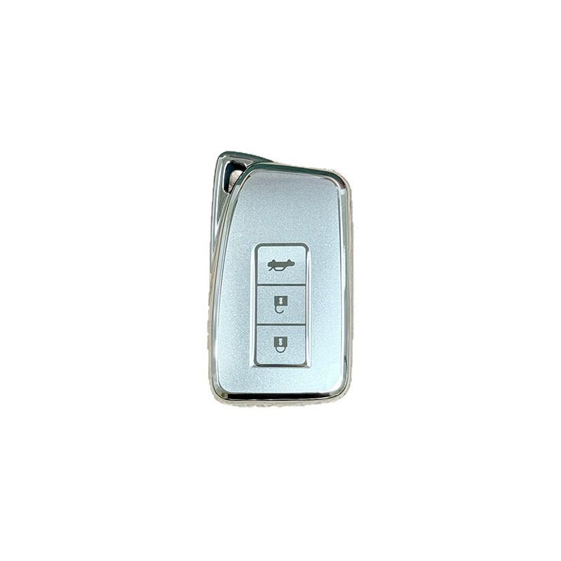 Lexus ES200/ES300h/RX300 Quicksand Silver Key Shell Protective Case